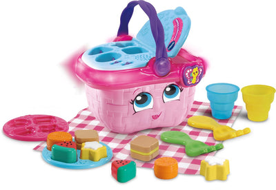 Vtech vormenpret picknickset - cadeau kinderen - educatief baby speelgoed - vormen, kleuren, etenswaren reacties - cadeau - 1 tot 4 jaar