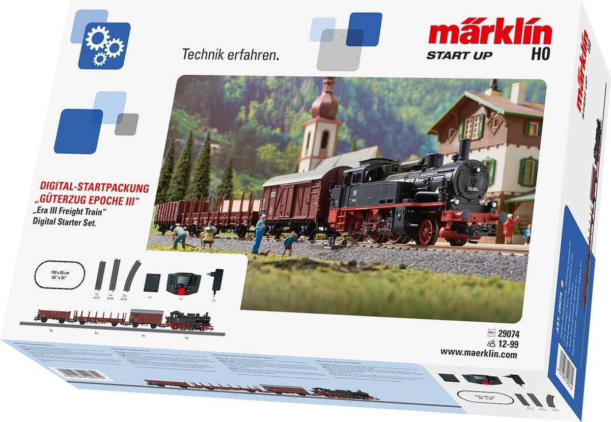 Märklin digitale startset goederentrein tijdperk iii .