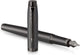 Parker im monochrome vulpen | blauwe inkt | gunmetal afwerking en details | fijne punt | geschenkverpakking