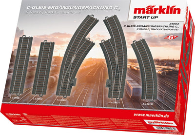 Märklin start up c-rail uitbreidingsset c3