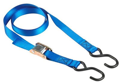 Masterlock master lock 4368eurdat spanband eindloos met klemgesp en s-haak - 2m x 25mm - set van 2