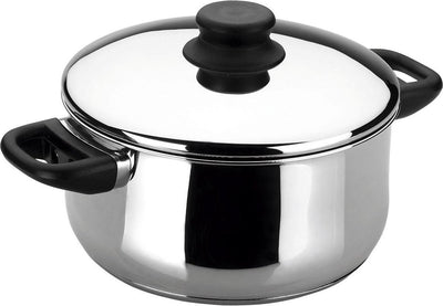Lacor garinox kookpot met deksel - ø 24cm - 5l