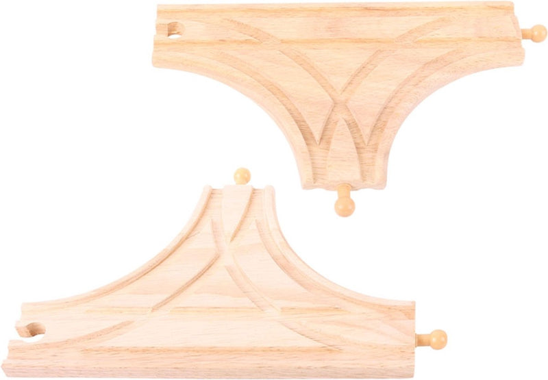 Kruising rails - t-splitsing