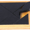 Longfield tangram - blank hout - rubberhout - inclusief voorbeelden en oplossingen - doosje - 13 x 13 cm - engelhart