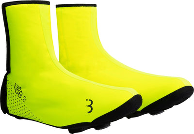 Bbb cycling waterflex 3.0 fiets overschoenen wielrennen - overschoenen mountainbike - waterbestendig - neon geel - maat 43 44 - bws-23