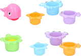 Eddy toys - baby badspeeltje - zeewezen motief - 1 set - afbeelding 1