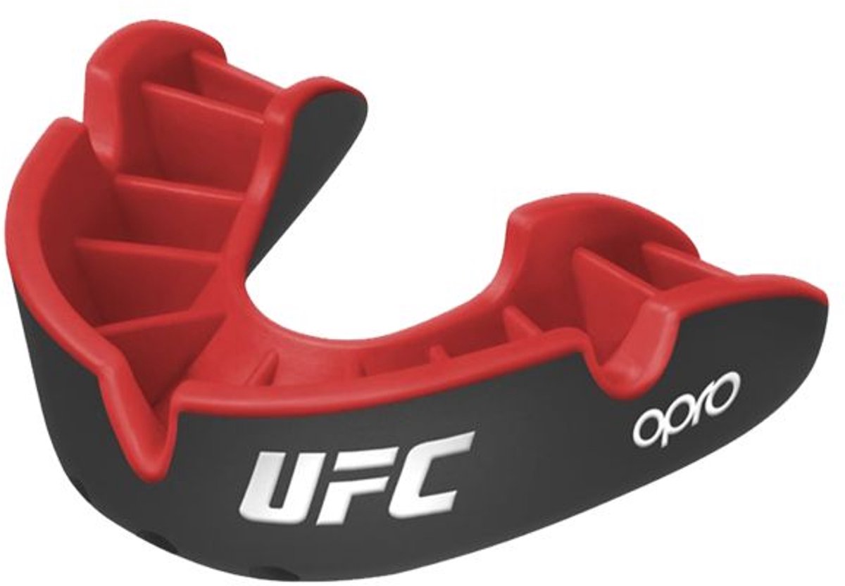Opro ufc silver superior fit mouthguard - maat l