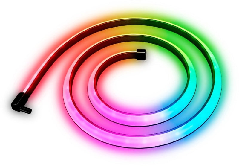 Calex gaming led strip voor monitor - razer chroma compatibel - smart home - rgbic synchronisatie voor pc - 110cm