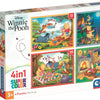 Clementoni legpuzzel color disney winnie de poeh, 4in1