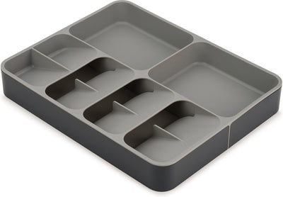 Joseph joseph drawerstore bestekcassette - bestekorganiser - uitschuifbaar - grijs