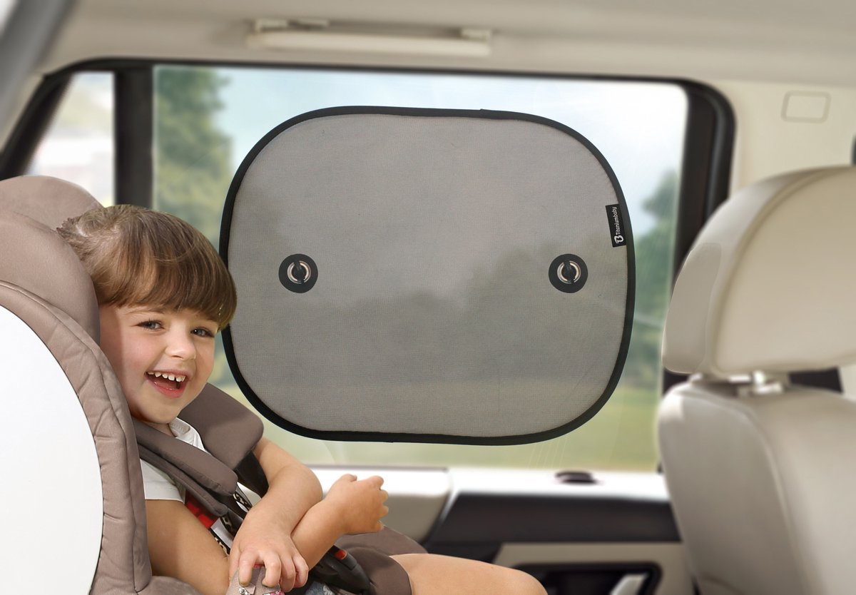 Titanium baby titaniumbaby universele zonneschermen met zuignap voor auto ramen