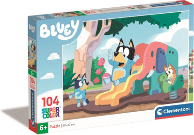 Clementoni - puzzel - 104 stukjes - bluey - puzzel voor kinderen - vanaf 6 jaar