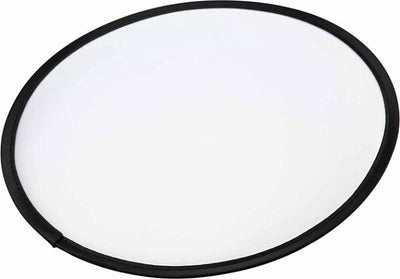 Creativ company nylon frisbee 25 cm wit 5 stuks