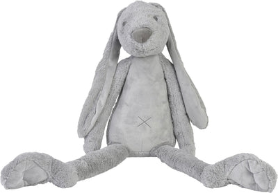Happy horse konijn richie knuffel 92 cm - grijs - baby knuffel