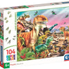 Clementoni legpuzzel super color trolls 3, 104st.