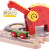 Bigjigs houten dino kraan