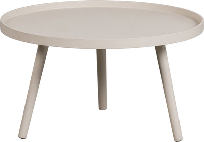 Woood mesa bijzettafel l - hout - antique beige - 34x60x60