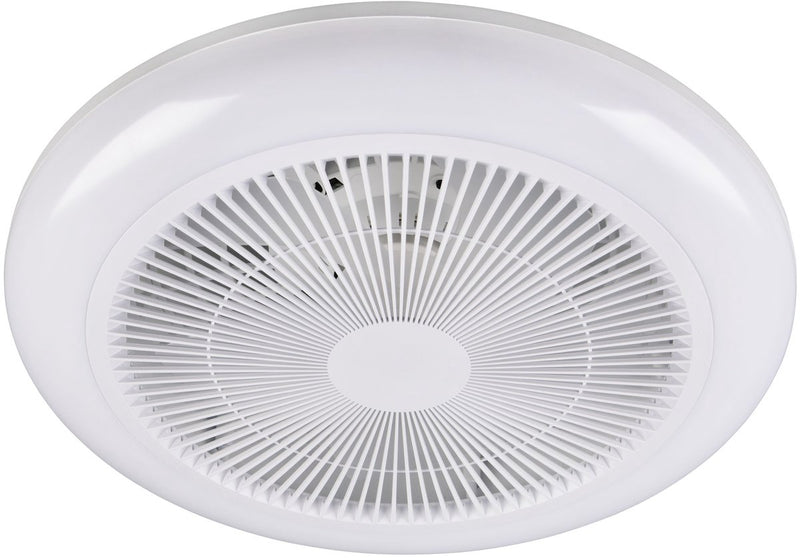 Rl live your light reality holmsund - ventilator - wit - incl. 1x smd 20 w - afstandsbediening - geintegreerde dimmer - traploos instelbare lichtkleur - rgbw-kleurenwisselaar - 3 snelheidsinstellingen - geheugenfunctie via de afstandsbediening - dynamisch