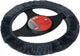 Carpoint stuurhoes auto - schapenvacht antraciet - voor sturen met een diameter van 37-39 cm