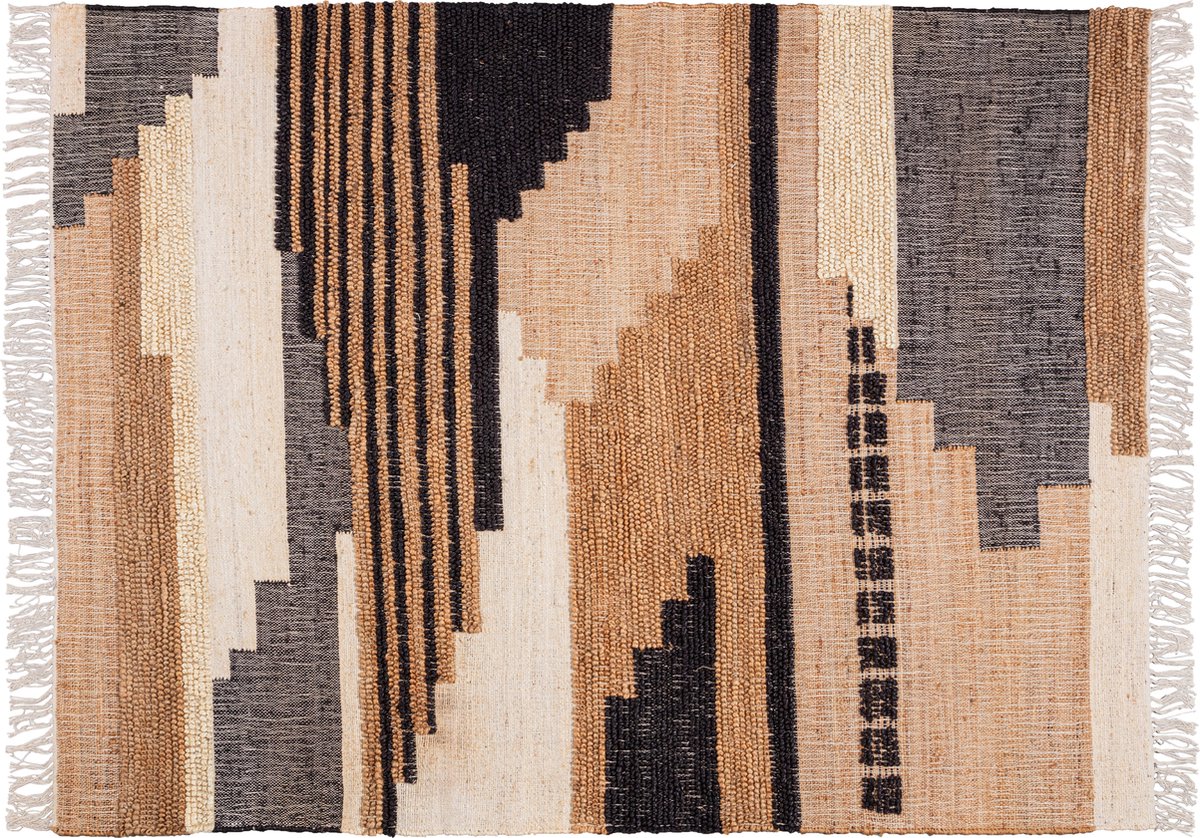 Woood liberal vloerkleed - jute katoen - melange - 1x170x240
