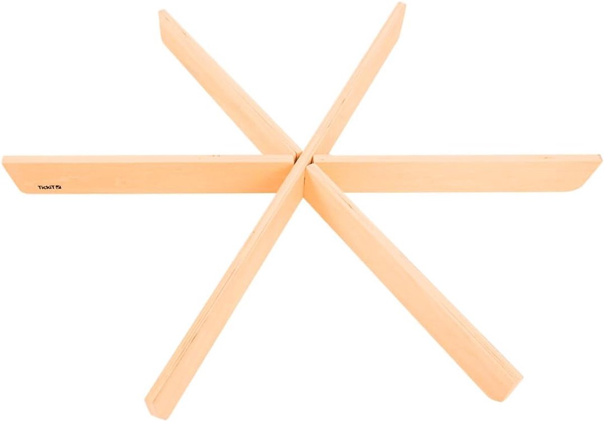 Tickit sensorische stemmingsontdekkingstafel met houten discovery verdelers set
