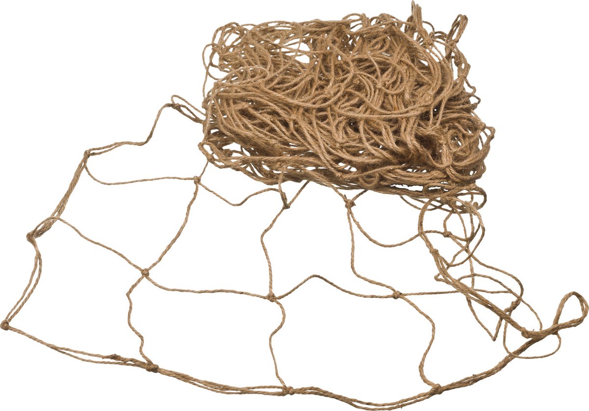 Nature - klim-groei-geleidenet - voor planten - 1 x 3m - jute - l
