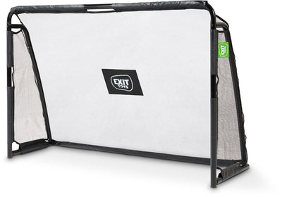 Exit toys exit maestro stalen voetbaldoel 180x120cm - voetbal goal - voor kinderen - tuin - zwart