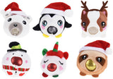 Koopman knijpfiguur kerst speelgoed - kerst knijpspeeltje voor kinderen. - afbeelding 1