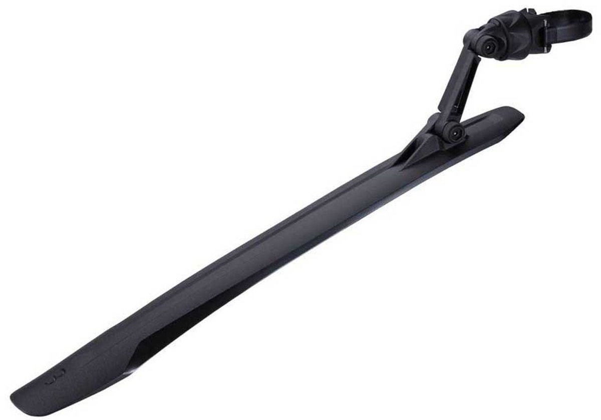Bbb cycling gravelcatcher spatbord voor gravelbike - montage op zadelpen - verstelbaar - achterspatbord 28 inch - bfd-51