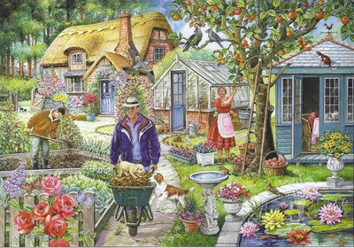 House of puzzles no.1 - in the garden puzzel 1000 stukjes