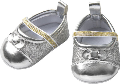 Heless poppenballerina's glitter - zilver, 30-34 cm