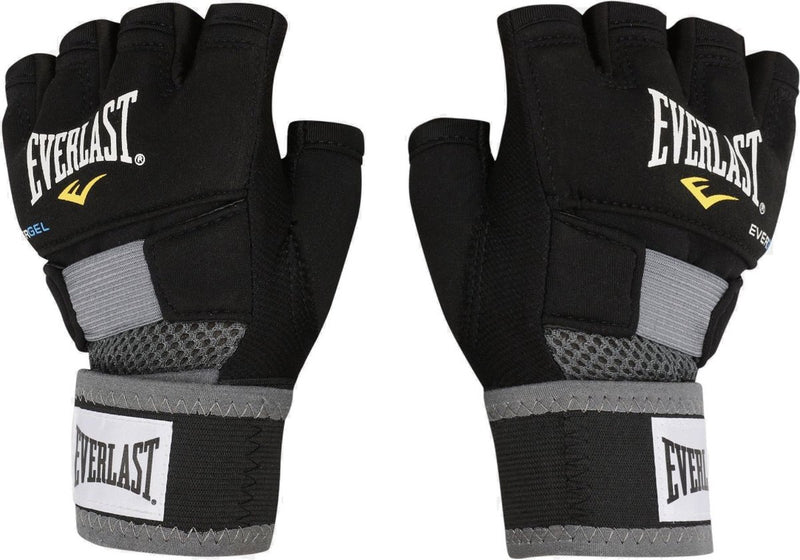 Everlast evergel binnenhandschoenen gelpadding - zwart (beschikbaar in verschillende maten) l
