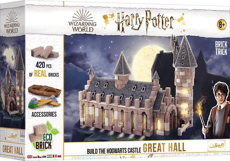 Trefl brick trick harry potter great hall framepuzzel 420 stuk(s) televisie films