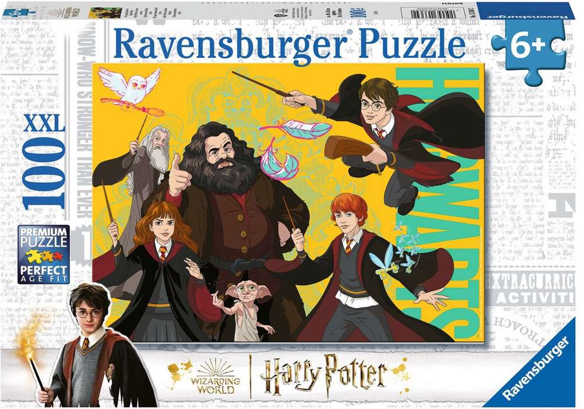 Ravensburger puzzel de jonge tovenaar harry potter - legpuzzel - 100 xxl stukjes