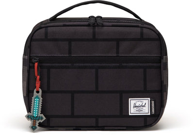 Herschel minecraft pop quiz lunch box | the nether - 5 liter