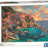 Clementoni legpuzzel painted manarola - puzzel 2000 stukjes italië - high quality collection - puzzels en legpuzzels voor volwassenen