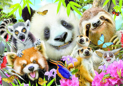 Educa puzzel black eyed friends selfie 300 stukjes dieren.