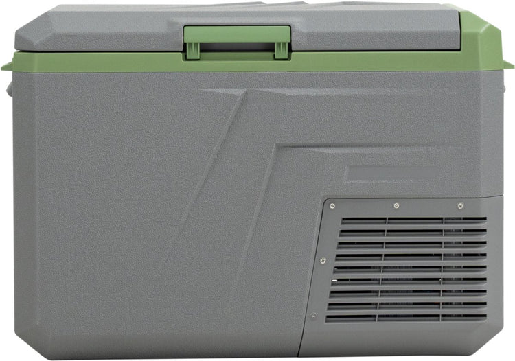 Steamy -e single zone elektrische compressor koelbox - single zone - 36 liter - 12v en 230v - voor auto en camping - grijs