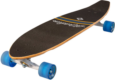 Streetsurfing street surfing cut kicktail longboard - 36 inch - cruiser - 8-laags maple - abec 9