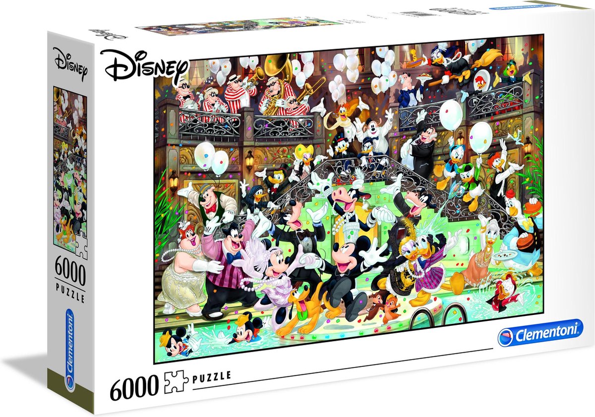 Clementoni leguzzel disney gala, 6000st.