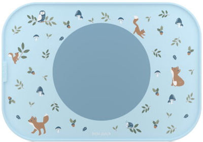 Mepal mio placemat little dutch - antislip cirkel houdt alles op z'n plek - vaatwasmachinebestendig - forest friends