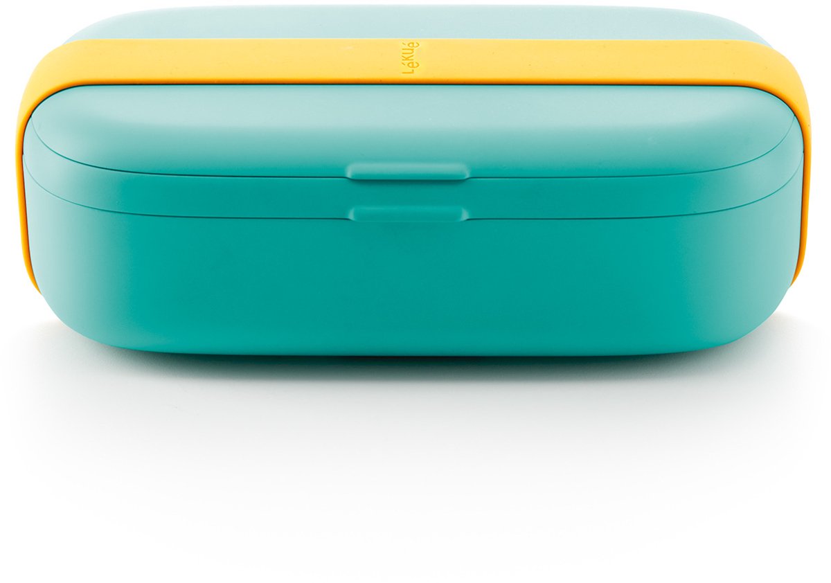 Lékué lunchbox broodtrommel to go - 0.5 l - turquoise