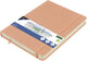 Kangaro schetsboek a5 - oudroze - pu hardcover - met elastiek en lint - schetsblok - schetsboeken