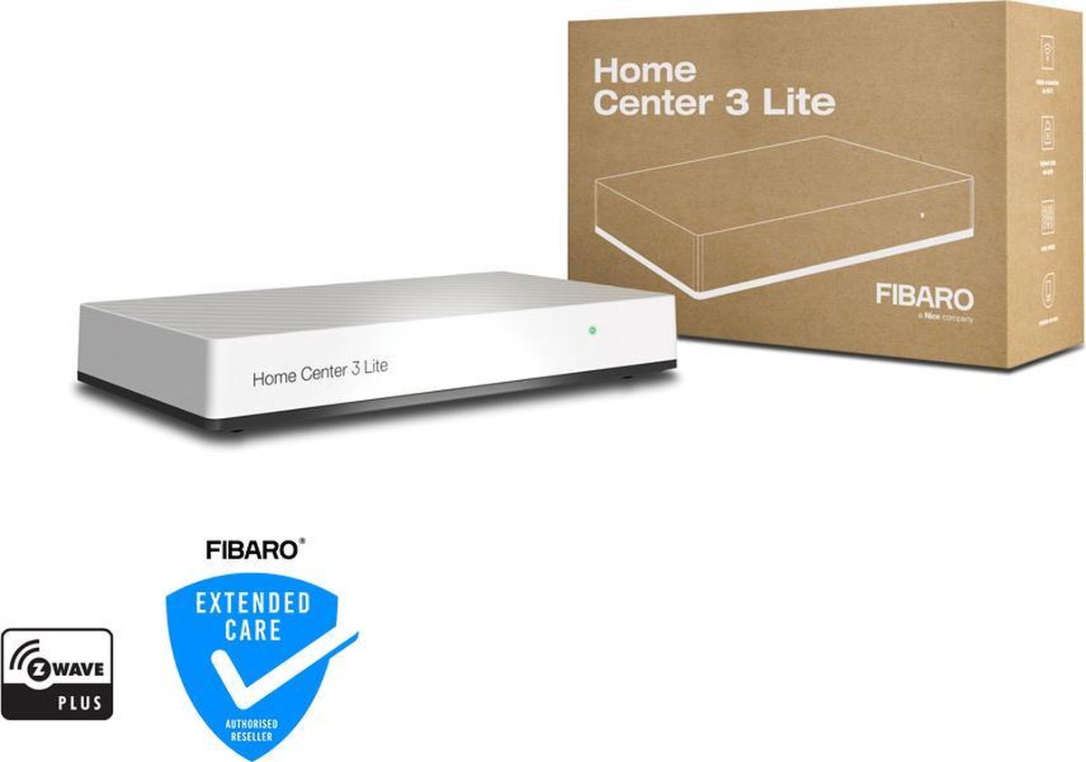 Fibaro home center 3 lite - smart home hub - z-wave plus