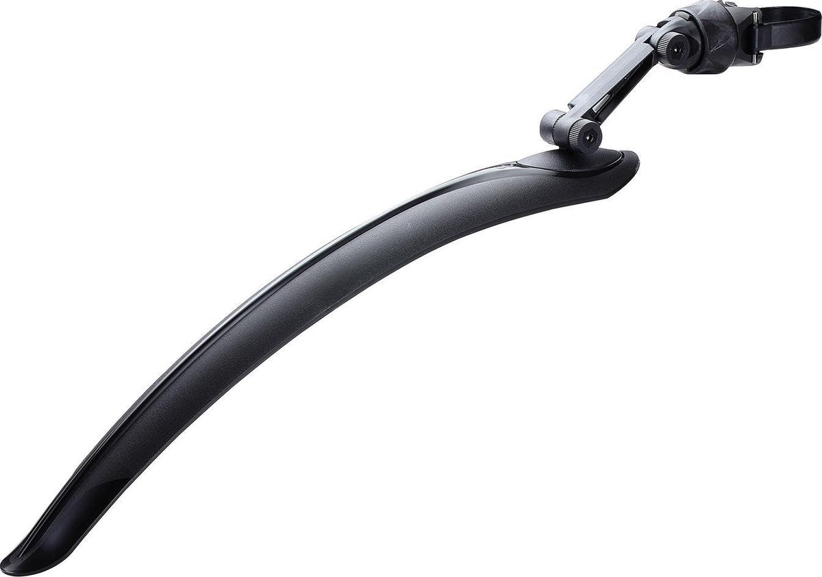 Bbb cycling roadcatcher achterspatbord - bevestiging zadelpen - spatbord racefiets - 28 inch - zwart - bfd-04