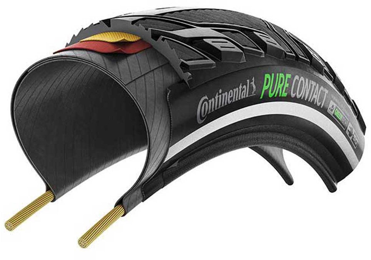 Continental vouwband pure contact 50-622 zwart