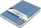 Kangaro schetsboek - a5 - sky blue - met elastiek en lint