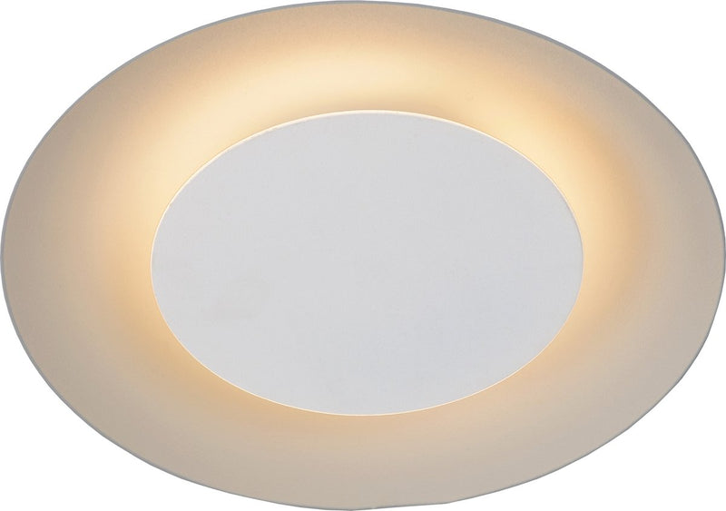 Lucide foskal - plafonnière (plafondlamp) - ø 21,5 cm - led - 1x6w 2700k - wit