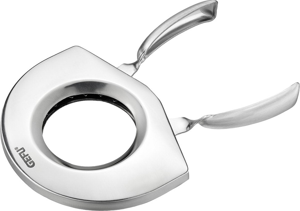 Gefu sciso eierknipper – eierdopper voor gekookte en rauwe eieren – rvs eieropener – geschikt voor alle eiermaten