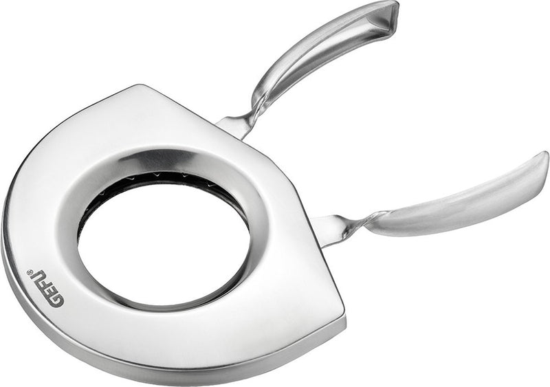 Gefu sciso eierknipper – eierdopper voor gekookte en rauwe eieren – rvs eieropener – geschikt voor alle eiermaten